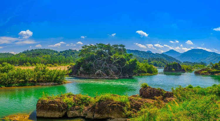 美丽的楠溪江温州风景26